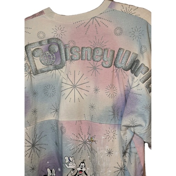 ✨ Walt Disney World 100 Years Spirit Jersey L Tie Dye Mickey & Friends GUC‎ ✨ - Picture 4 of 6